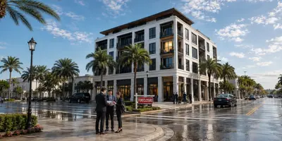 Why a Newly Completed Delray Building Is in Foreclosure